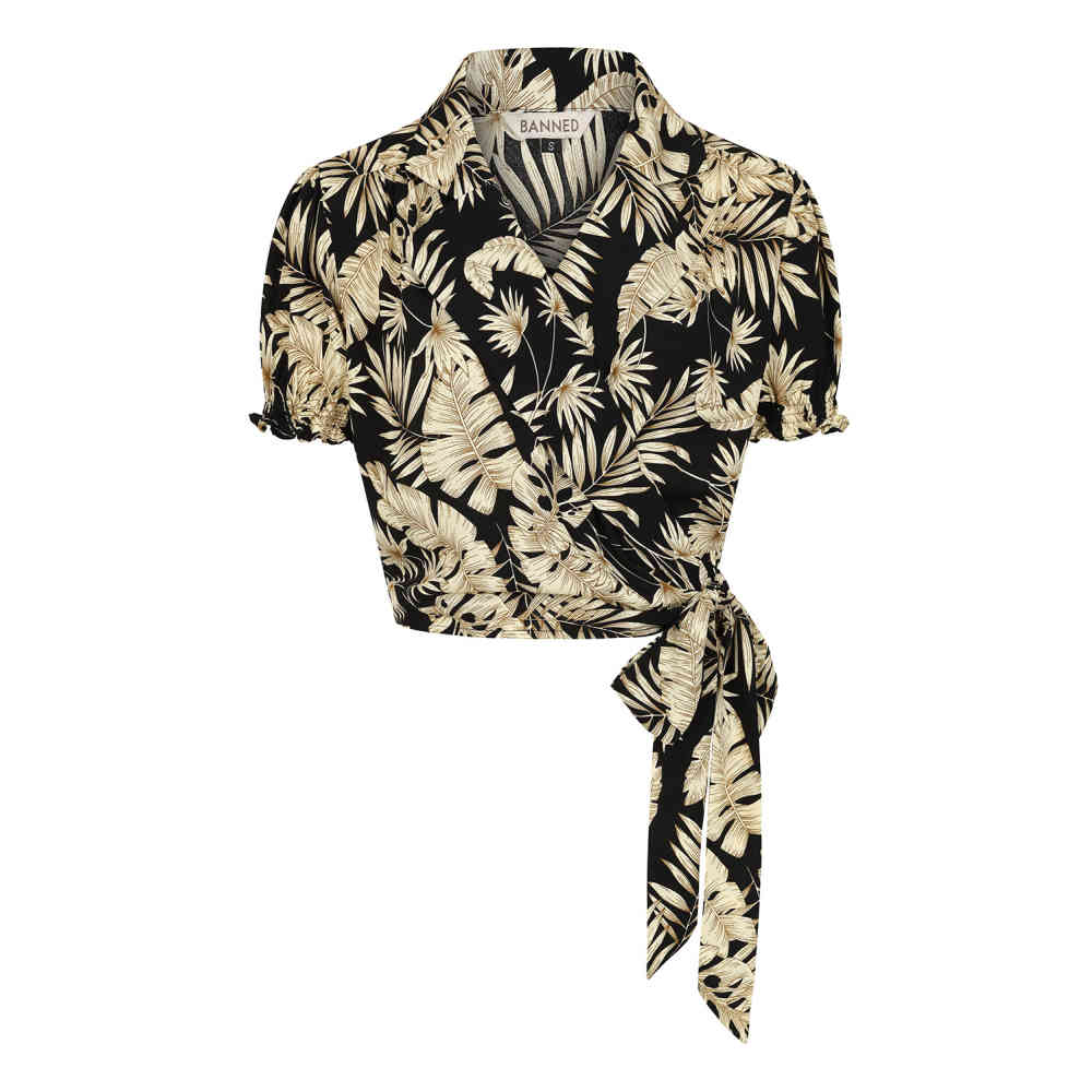 Banned - Yvette Blouse - Black